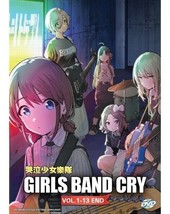 Girls Band Cry Complete Tv Series Vol.1-13 End Dvd Anime Eng Sub Ship From Usa - £12.78 GBP