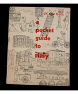 Vtg Pocket Guide to Italy Dept of the Army 1952 Soldier Guide Ephemera D... - $39.99