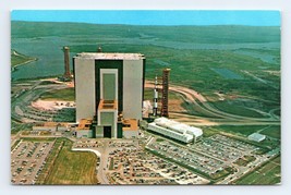 NASA Apollo Saturn V Facilities Kennedy Space Center Florida Chrome Postcard H17 - £2.28 GBP