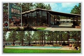 Folkston Motel Multiview Folkston Georgia GA UNP Chrome Postcard R31 - $2.92