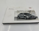 2009 Audi A4 Sedan Owners Manual OEM N01B23009 - $14.84
