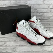 Nike Jordan 13 Retro BG Shoes Sneakers Size 7Y 414574-122 Red White w/Box - £113.67 GBP