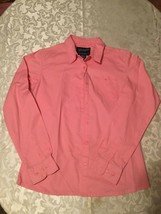 Wrangler Western shirt Size small breast cancer awareness rodeo pink black  - $25.99