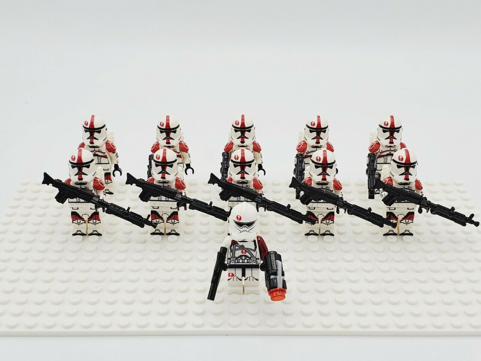 Star Wars Neyo 91st Recon Corps Clone Troopers Army Set 11 Minifigures Block Toy