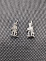 (2) Fantassin Miniatures 15mm Generals With Hats Metal Miniatures  - $12.86