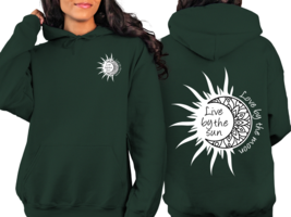 Live by the sun, love by the moon | Heavy Blend Crewneck Sweatshirt / Ho... - £23.58 GBP