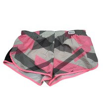 Nike Shorts Womens L Pink Black Dri Fit Vents Dry Training geometric - £14.66 GBP