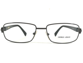 Giorgio Armani Eyeglasses Frames GA 714 V81 Black Gray Rectangular 54-16... - £97.22 GBP
