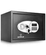 Security Safe Box 2-Layer Cabinet Safe W/Electronic Digital Keypad Depos... - $128.99