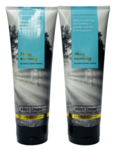 2 Bath & Body Works Misty Morning Body Cream Lotion - $28.71