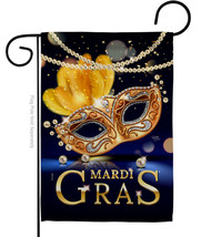 Mardi Gras Feast Home Decor Banner Wall Art Tapestry Masquerade Lawn Dec... - £15.76 GBP