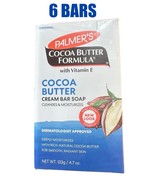 Palmers Cocoa Butter Formula Cream Bar Soap w/ Vitamin E 4.7 Oz Lot of 6... - $909.39 MXN