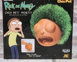 New Rick and Morty Chia Pet Plant Bust Cartoon Network Adult Swim Planter - $19.79