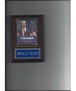 DONALD TRUMP PLAQUE PRESIDENT CANDIDATE MAKE AMERICA GREAT AGAIN - £3.10 GBP