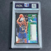 1994-95 Fleer #50 Popeye Jones Signed Card AUTO PSA Slabbed Mavericks - £39.32 GBP