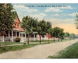 Officers Row Fort Des Moines Iowa Postcard - £8.56 GBP