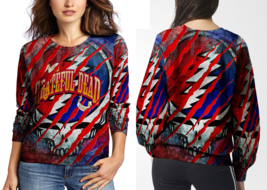 Grateful Dead 70s Band Unique Full Print Sweatshirt For Women - $29.99