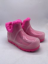 UGG RAINCLOUD TAFFY PINK WATERPROOF RUBBER RAIN BOOTS Women’s Size 7 - £78.97 GBP