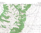Millett Ranch Quadrangle, Nevada 1956 Topo Map USGS 15 Minute Topographic - £17.29 GBP