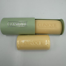 Two Clinique Mild Facial Soap Bar w/Green Travel Size Case 1.5 oz Sealed... - $46.75