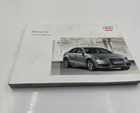 2009 Audi A4 Sedan Owners Manual OEM N01B23009 - $26.99