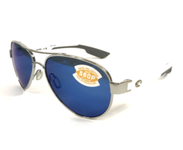 Costa Sunglasses Loreto 06S4006 40060556 LR21 Silver White Aviator w/ Blue 580P - £133.58 GBP