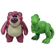Disney Pixar Toy Story 3&quot; Figures Rex &amp; Lotso Huggin Bear - £11.19 GBP