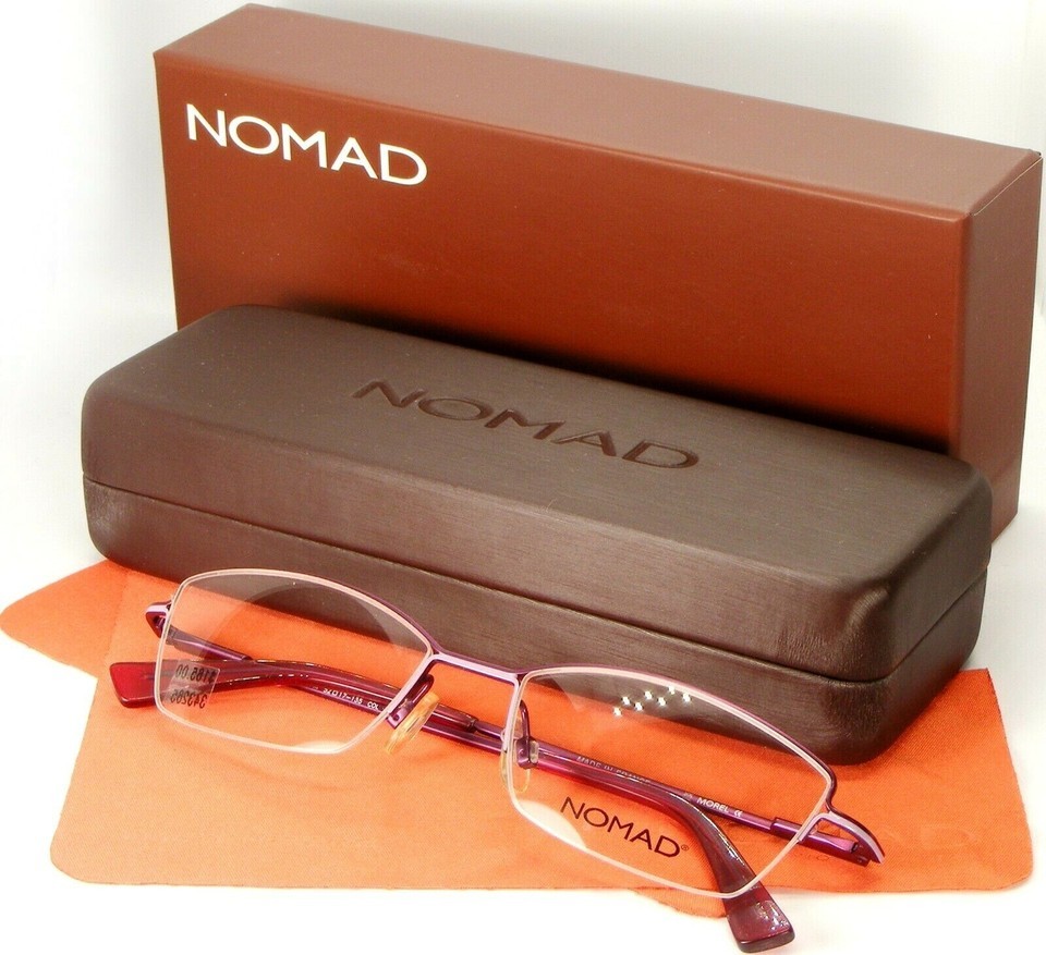 New Nomad 681M Im105 Matte Tin / Purple Eyeglass Frame 52-17-135mm-
show... - $65.89