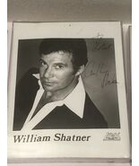 William Shatner Capt Kirk Star Trek  Autograph 1970's Publicity Photo - $399.00