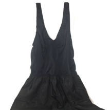 Vintage Olga Slip Black Full Slip Size 36 Shiny Poly Skirt - Nylon Spand... - $28.00