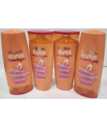 Lot Of 4 L&#39;Oreal Paris Elvive Dream Lengths 2 Shampoo &amp; 2 Conditioners 1... - £15.69 GBP