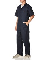 Dickies Men&#39;s Short Sleeve Flex Coverall Dark Navy Short - $45.00