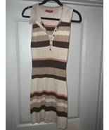 Guess Striped Sweater Dress XL Beige - €17,09 EUR