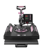VEVOR 5 in 1 Heat Press Machine with 30 oz Tumbler, 15x15 in, Swing Away... - $225.65