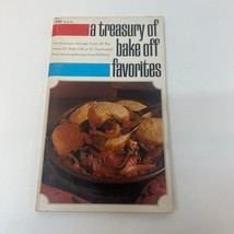 A Treasury Of Bake Off Favorites Cookbook Paperback Book from Pillsbury 1969 - £9.74 GBP