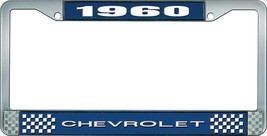 1960 Chevy Chevrolet GM Licensed Front Rear Chrome License Plate Holder Frame - £1,579.32 GBP