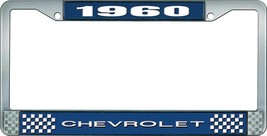 1960 Chevy Chevrolet GM Licensed Front Rear Chrome License Plate Holder Frame - £1,498.12 GBP