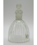 VINTAGE GOEBEL 1978 CRYSTAL GLASS BELL FROSTED GIRL PRAYING FIRST EDITION  - €18,90 EUR