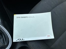 SOUL      2016 Owners Manual 104621795 - $777.68 MXN