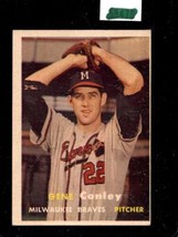 1957 Topps #28 Gene Conley Good+ Braves *X66523 - £3.83 GBP