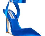 Steve Madden Women Ankle Strap Pointed Toe Heels Sarantos Size US 7M Blu... - $59.40