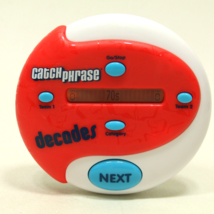 Catch Phrase Decades Handheld Electronic Game Hasbro 2009 Tested - £9.22 GBP