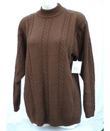 Talbots Worsted Wool Lambswool Sweater Vintage Made in Hong Kong Medium ... - £28.19 GBP