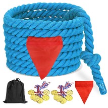 Tug Of War Rope For Kids And Adults, Field Day Family Reunion Birthday Party Gam - £31.49 GBP