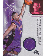 Morris Peterson #E-X - Raptors 2001 Fleer Patch Basketball Trading Card - £11.71 GBP