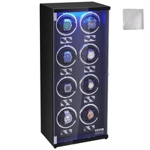VEVOR Watch Winder, Watch Winder for 8 Men's and Women's Automatic Watches, with - $495.78 CAD