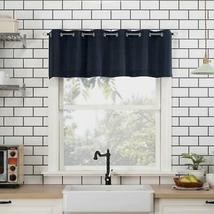 No. 918 Dylan Casual Textured Semi-Sheer Grommet Kitchen Curtain Valance (54 X 1 - $15.99