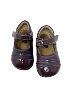 See Kai Run Mary Jane shoes 7 Toddler purple adj strap comfortable leather - £18.14 GBP