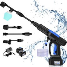 Homdox Upgraded 1300Psi Cordless Pressure Washer W/ 40V Battery,, Black&amp;... - £125.70 GBP