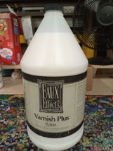 Faux Effects Varnish Plus Satin 1 Gallon 230ep - £32.86 GBP